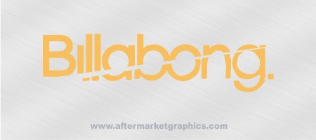 Billabong Decals 04